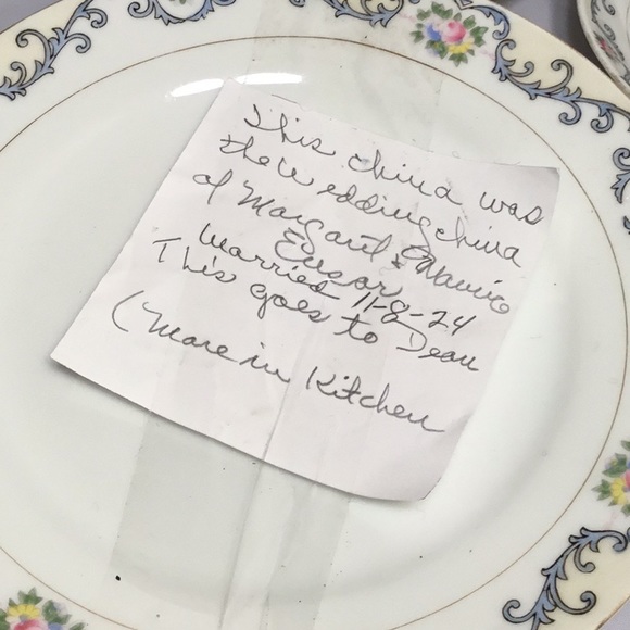 NORITAKE ELMWOOD ANTIQUE DINNERWARE 7 PIECES SETS - Picture 6 of 6